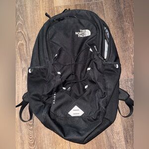 The North Face Black jester Backpack with Front Bungee